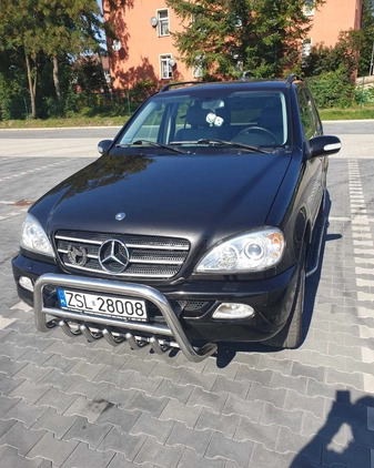 Mercedes-Benz ML cena 26000 przebieg: 160584, rok produkcji 2005 z Sławno małe 277